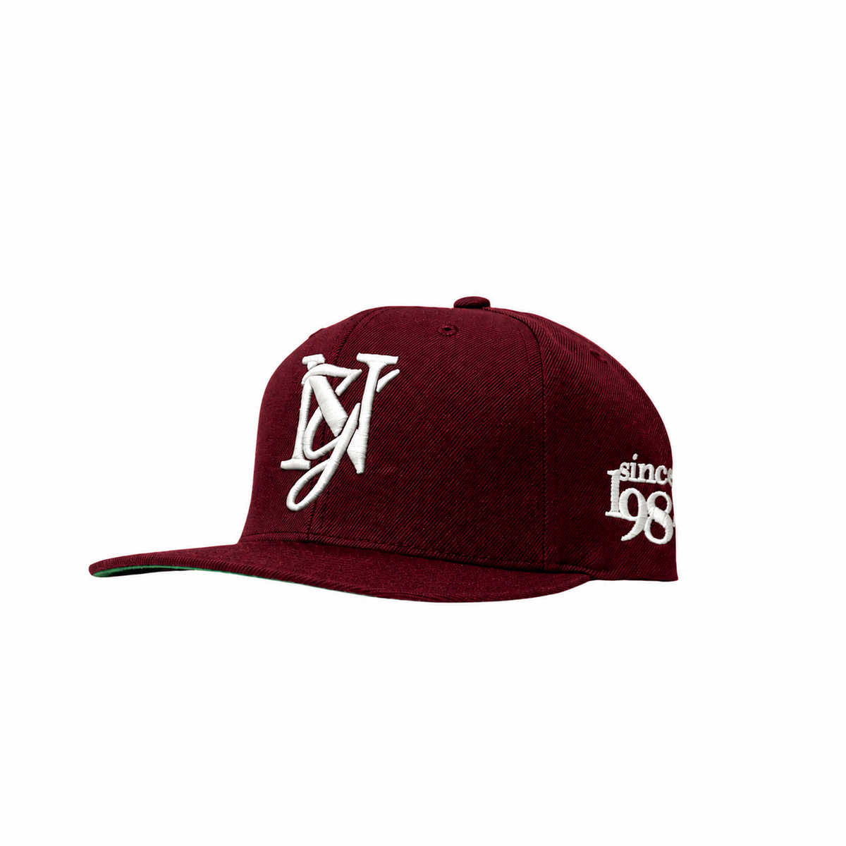 Maroon Monogram Ny