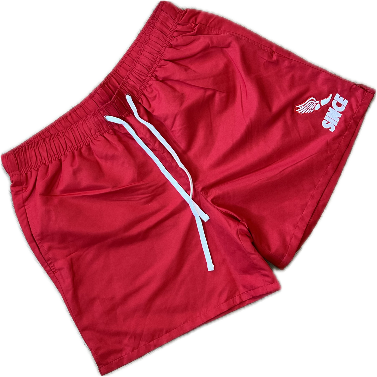 Red Running Shorts (Above The Knee)