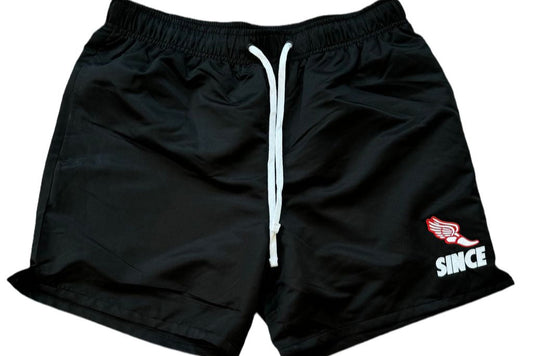 Black Running Shorts (Above The Knee)