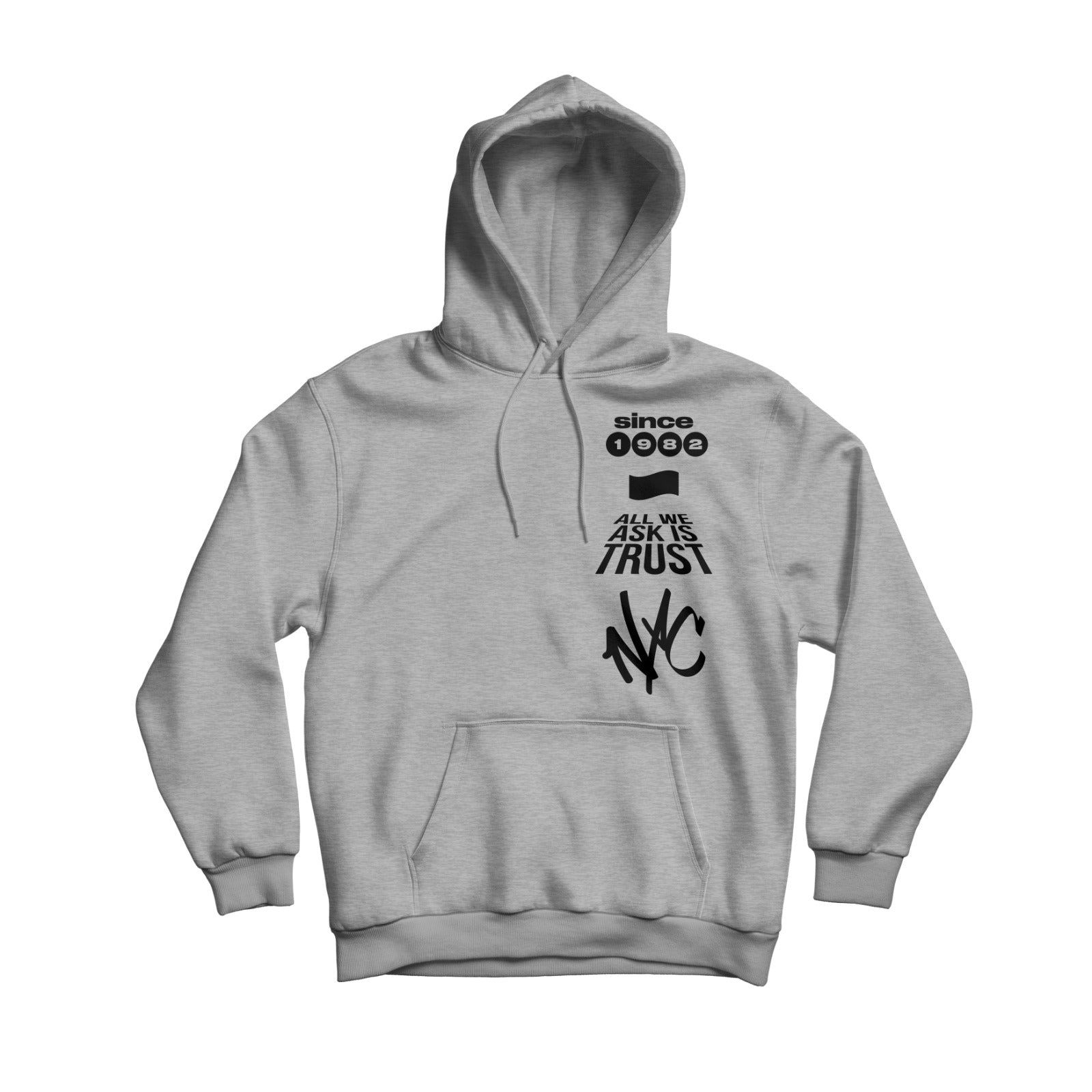 Heather Grey Since Lineup Hoody – Since 1982