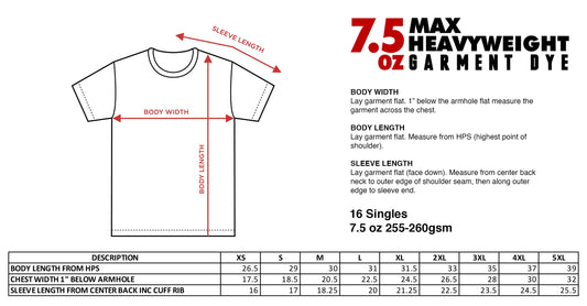 Garment Dyed Championship Tee