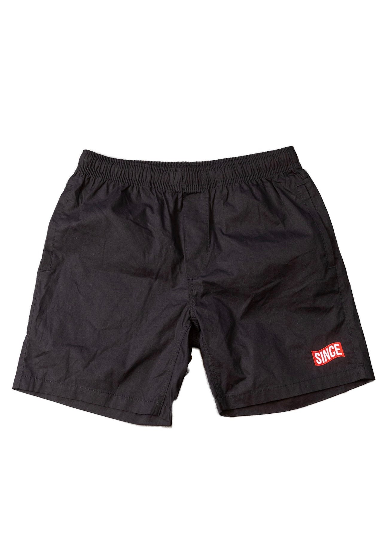 Black Since Sand Shorts (Above The Knee)