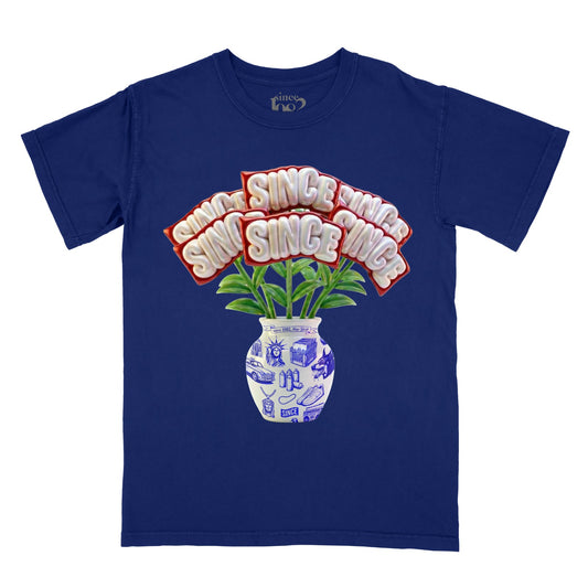 Garment Dyed Flower Pot Tee