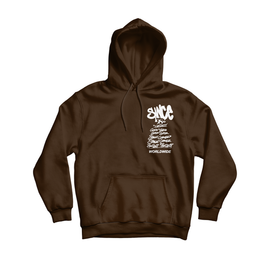 Brown Statement Hoody