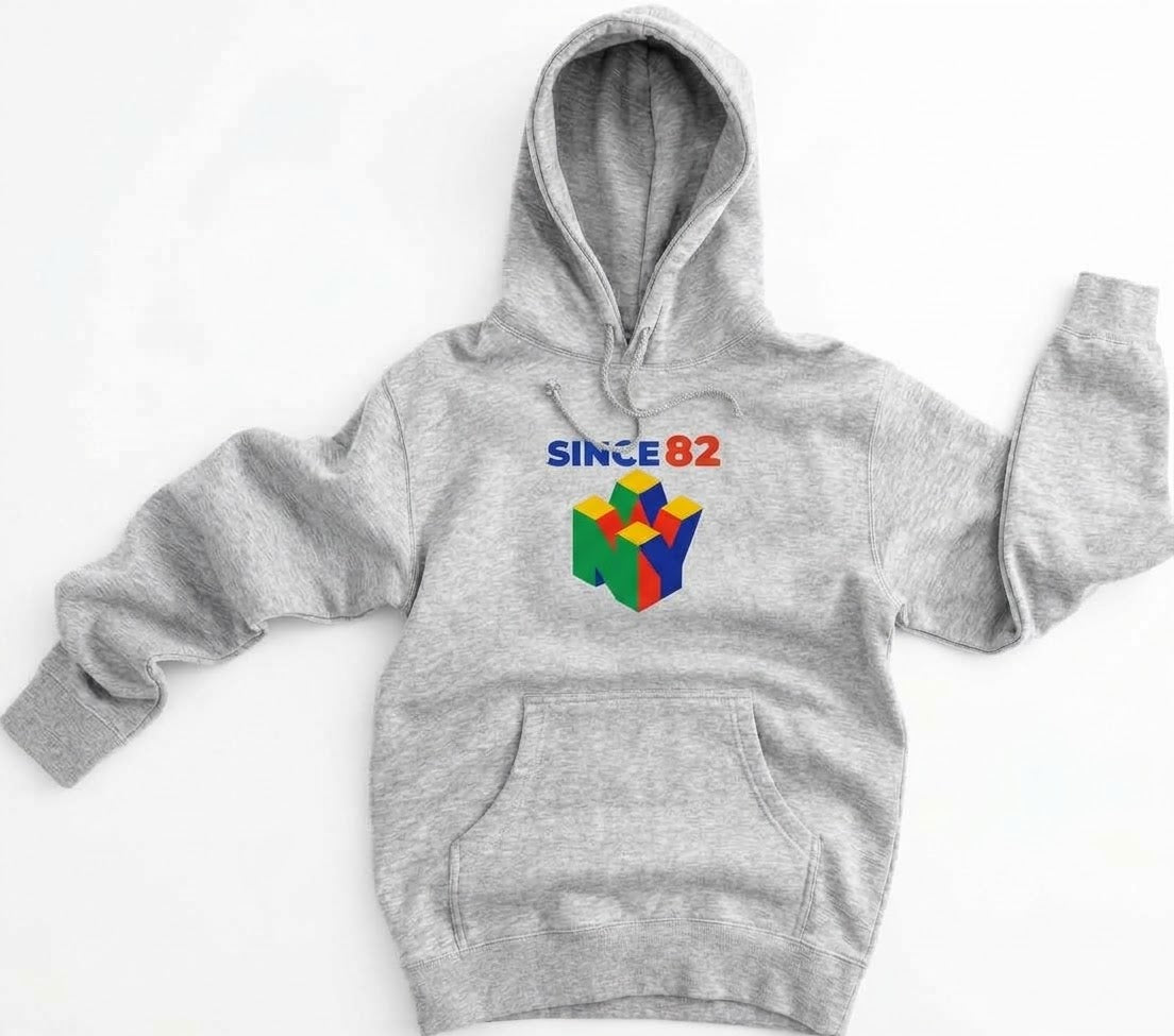 Heather Grey S82 NY Hoody (Ships 10.7.26)