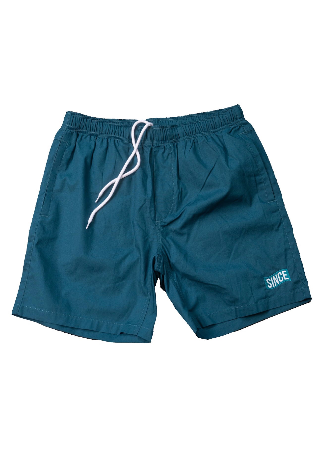 Teal Since Sand Shorts (Above The Knee)