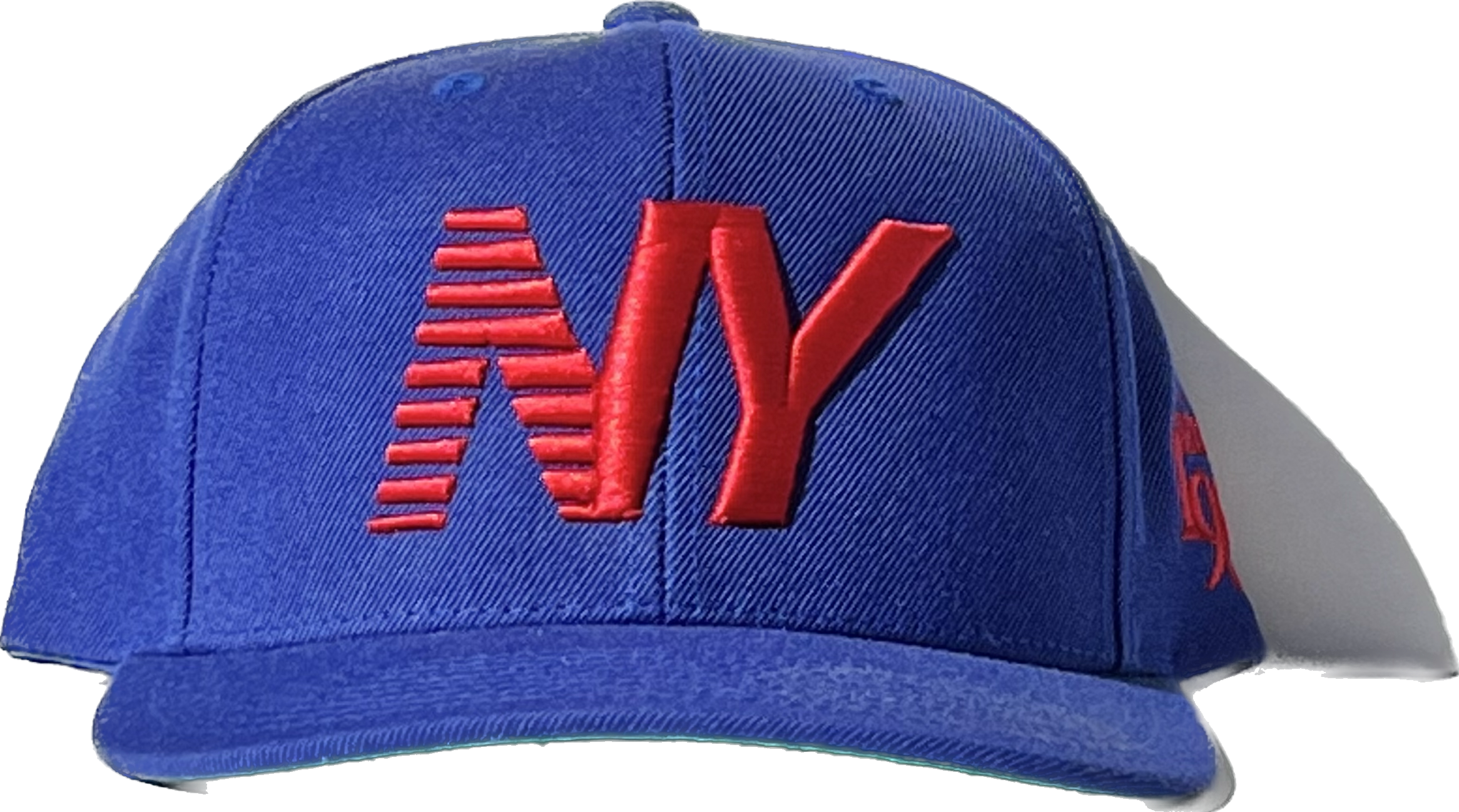 Royal x Red NY Balance Snapback