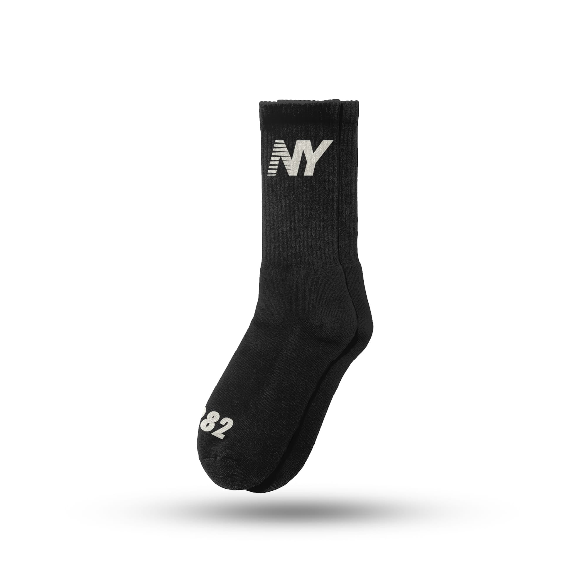 Black NY Balance Socks