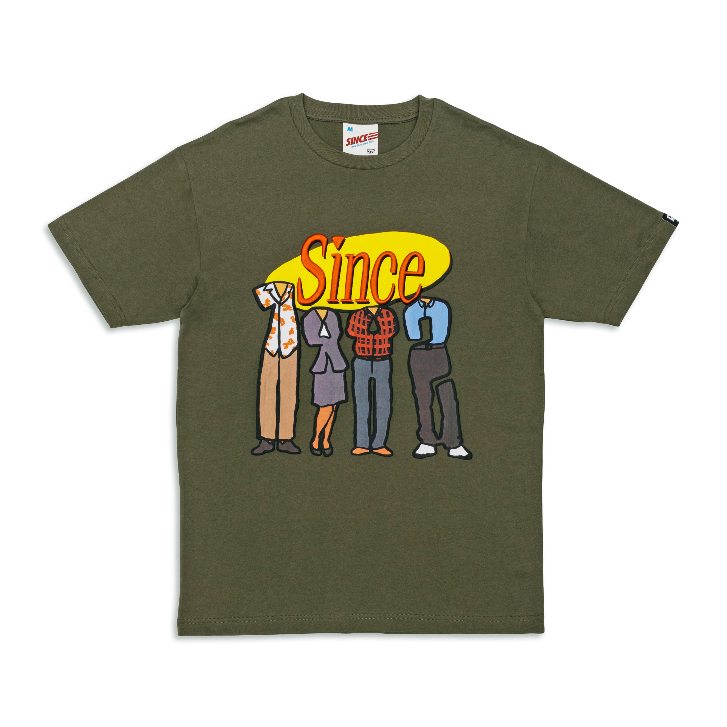 Olive Tee Shirt About Nothing.