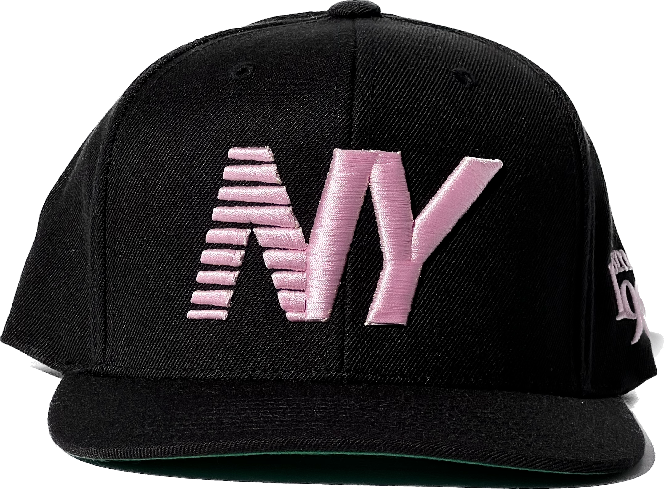 Black x Pink NY Balance Snapback