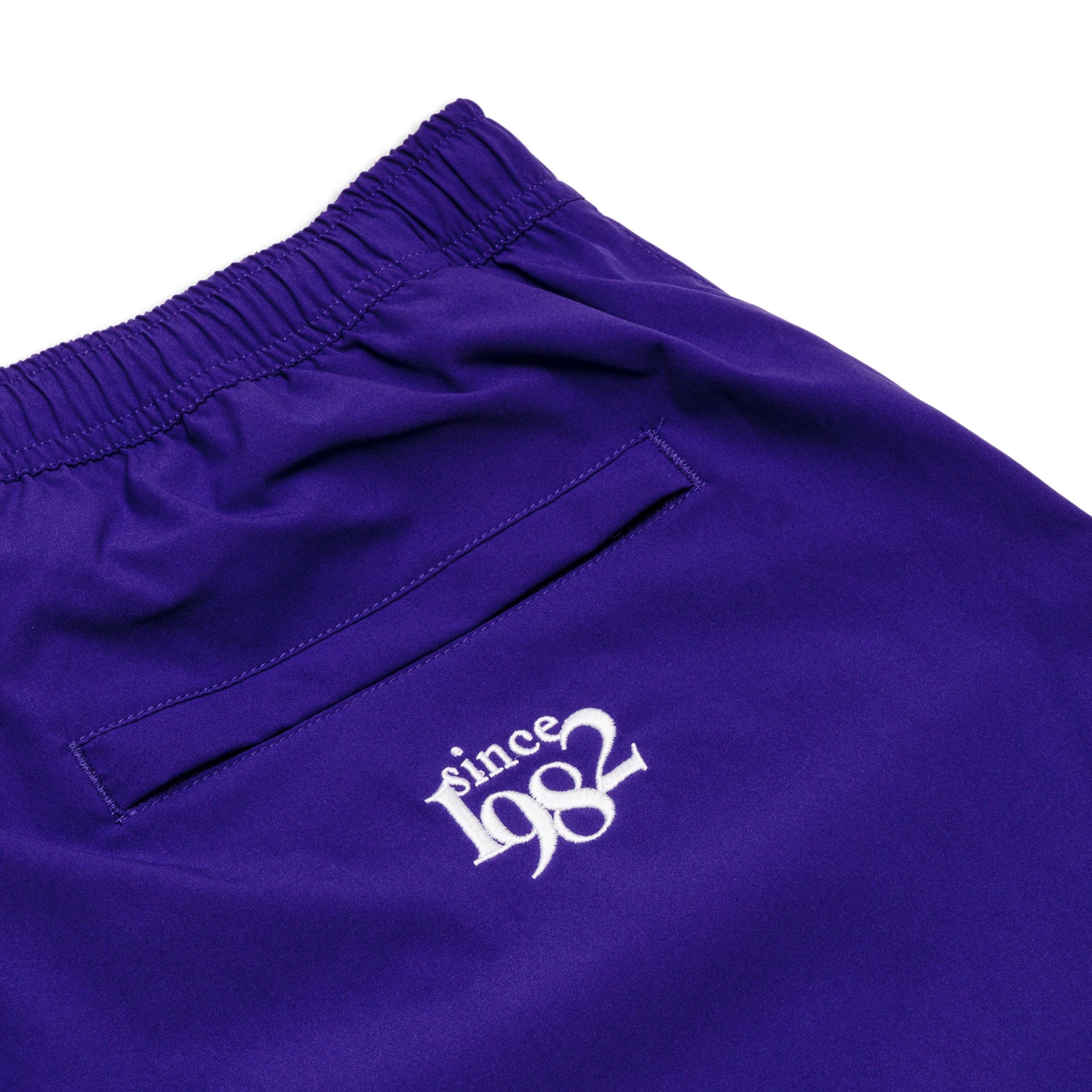 Grape Since Flag Side Print Every Day Shorts